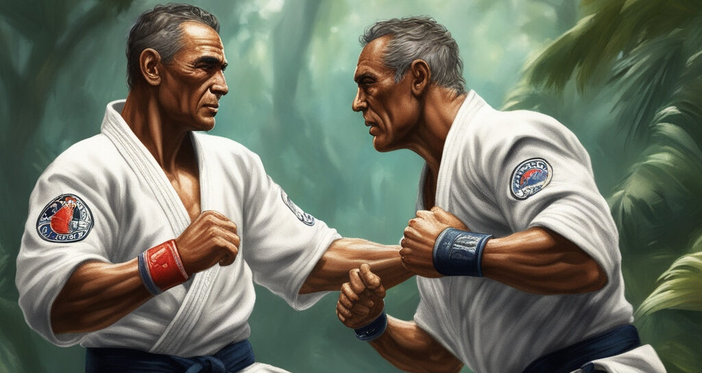 jiu jitsu training