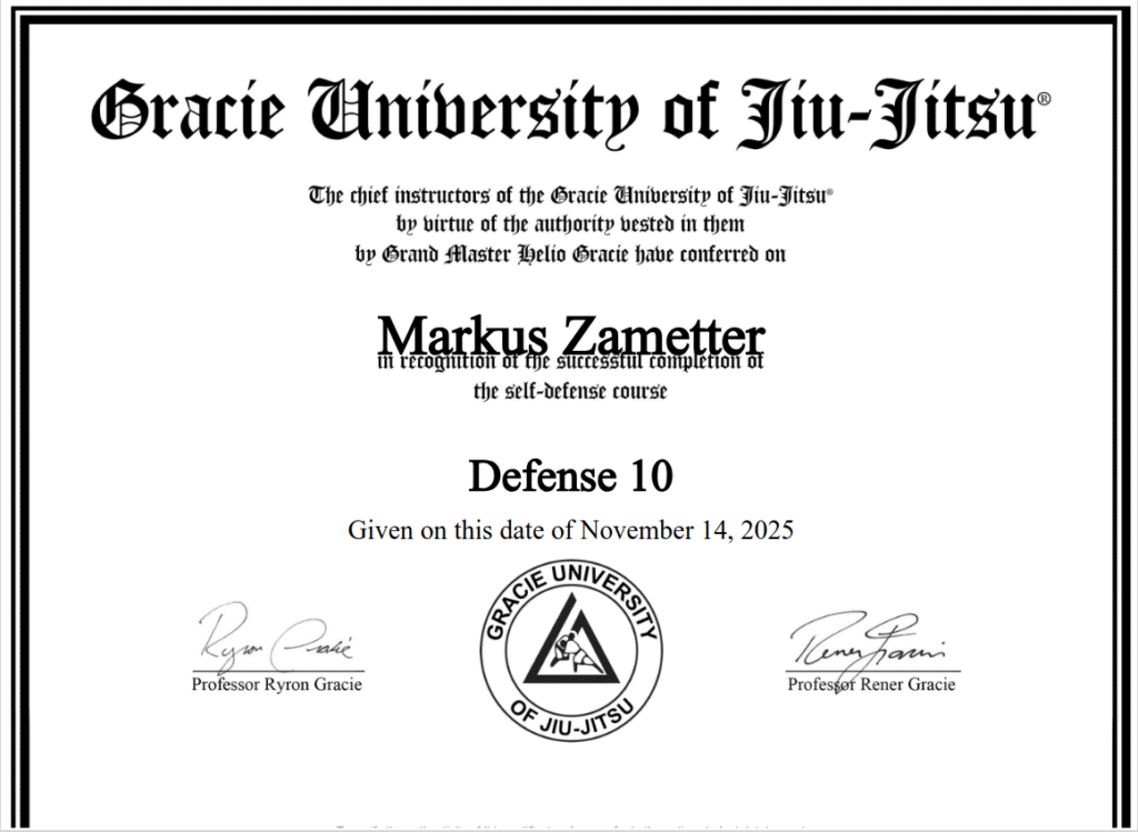 defense 10 zertifikat